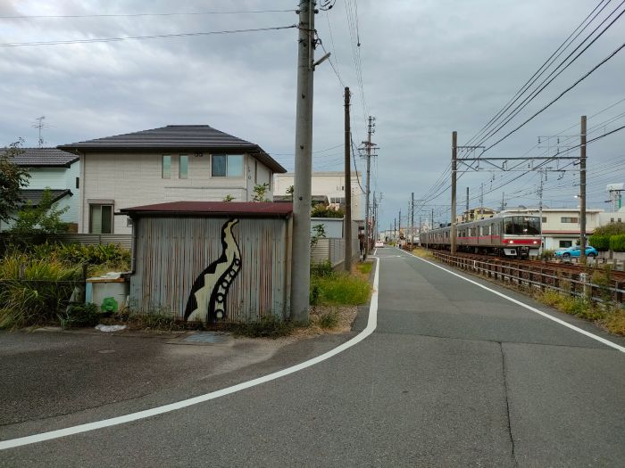 名古屋の蛸足グラフィティ